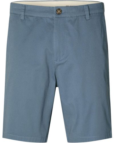 SELECTED Shorts 'bill' - Blau