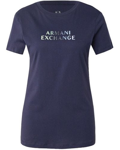 Armani Exchange T-shirt - Blau
