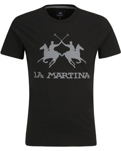 La Martina T-shirt - Schwarz