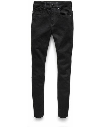 G-Star RAW Skinny-fit-Jeans Lhana (1-tlg) Plain/ohne Details - Schwarz