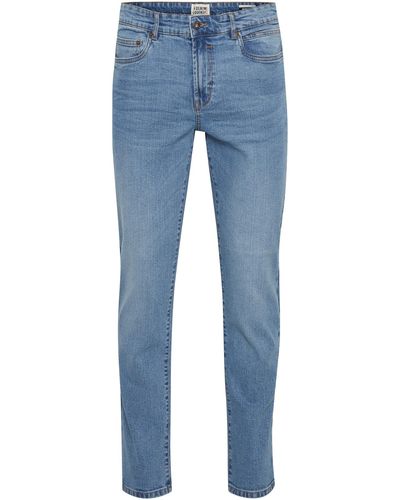 Solid 5-pocket-jeans 'sdryder' - Blau