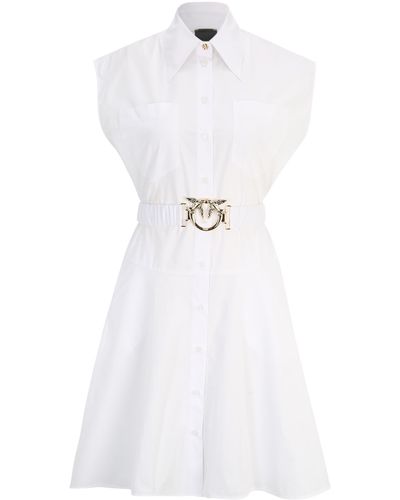 Pinko Kleid 'abito' - Weiß