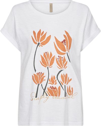 Soya Concept T-shirt 'babette' - Weiß