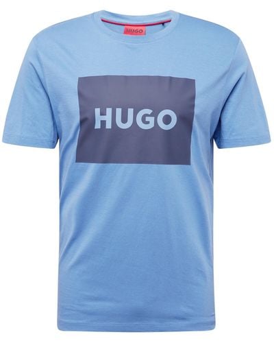HUGO T-shirt 'dulive222' - Blau