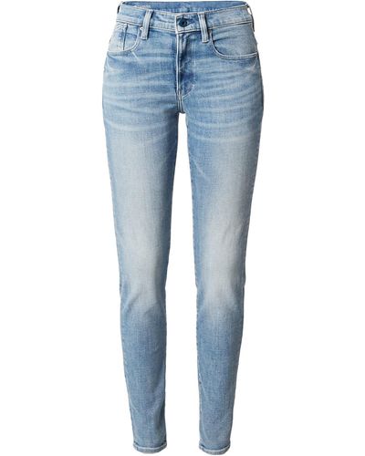 G-Star RAW Skinny-fit-Jeans Hana (1-tlg) Plain/ohne Details - Blau