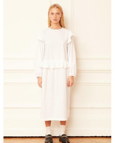 ALIGNE Kleid 'delaney' - Weiß