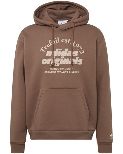 adidas Originals Sweatshirt 'grf' - Braun