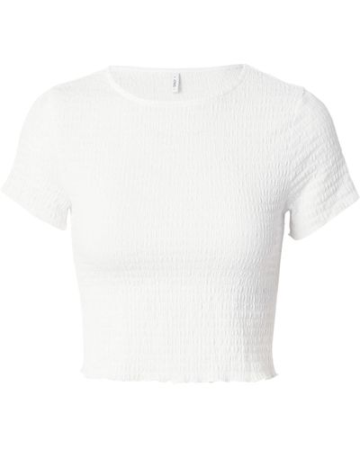 ONLY T-shirt 'onlnadie' - Weiß
