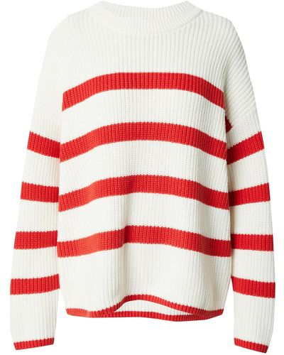 SELECTED Pullover 'bloomie' - Rot