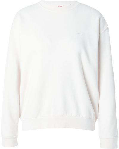 Levi's Sweatshirt 'everyday' - Weiß