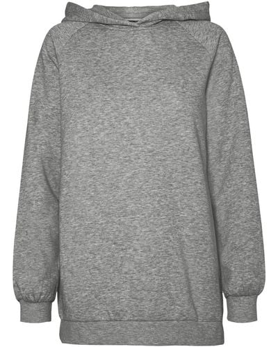 Noisy May Sweatshirt 'helene' - Grau