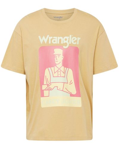 Wrangler T-shirt 'casey jones' - Weiß