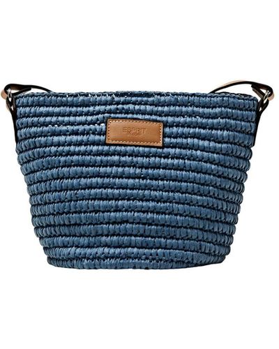 Esprit Mini-Korbtasche - Blau