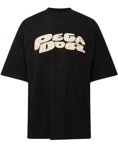 PEGADOR T-shirt 'drew' - Schwarz