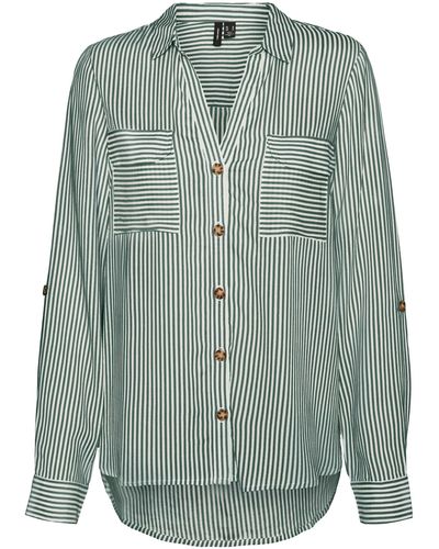 Vero Moda Klassische Bluse - Grün
