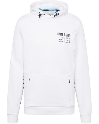 Camp David Sweatshirt - Weiß