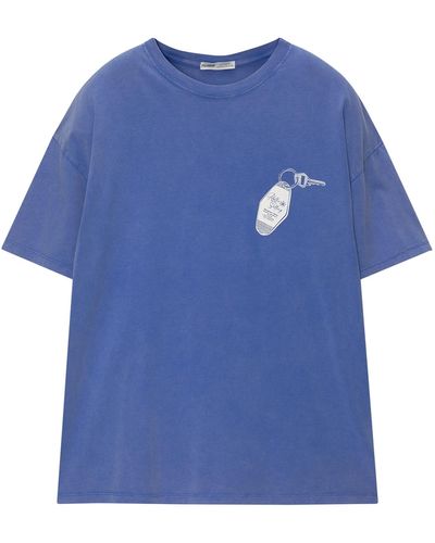 Pull&Bear T-shirt - Blau