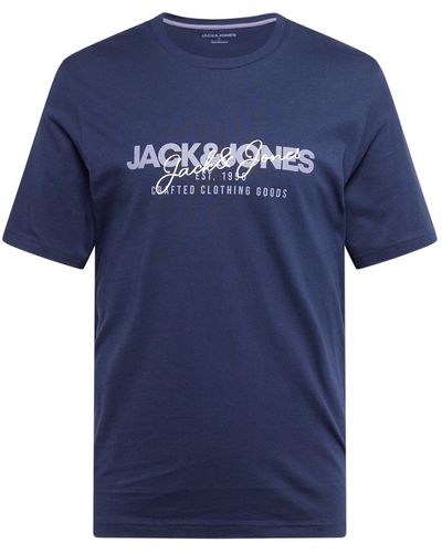 Jack & Jones T-shirt 'jjalvis' - Blau