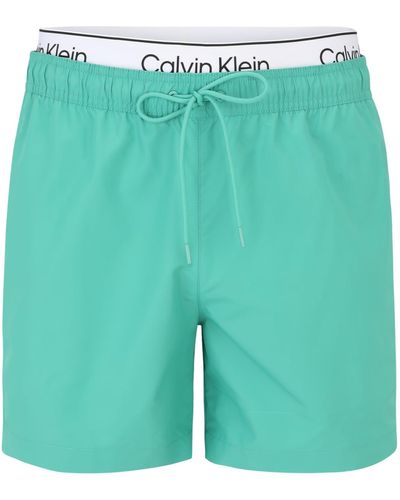 Calvin Klein Badeshorts - Grün