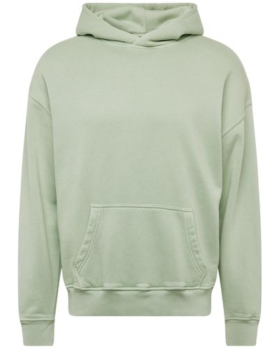 Abercrombie & Fitch Sweatshirt 'essential popover' - Grün