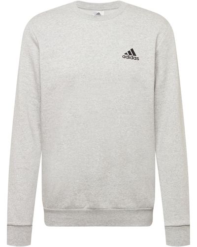 adidas Sportsweatshirt 'essentials' - Weiß