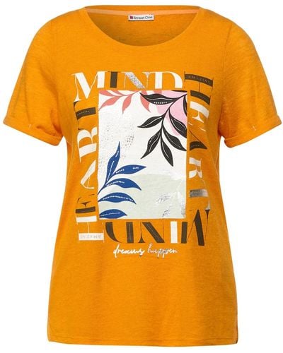 Street One T-shirt - Orange