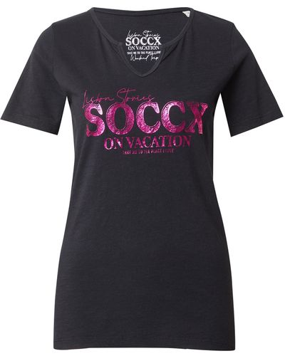 SOCCX T-shirt - Schwarz