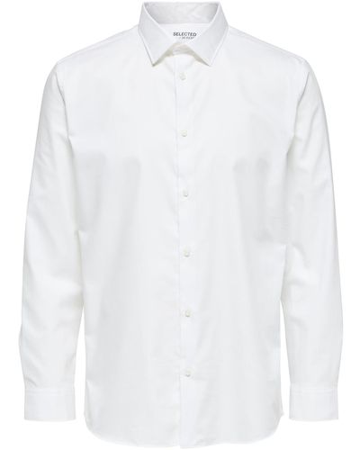 SELECTED Hemd 'ethan' - Weiß