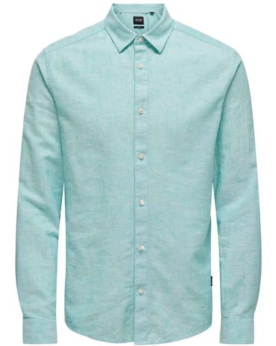 Only & Sons Hemd 'caiden' - Blau