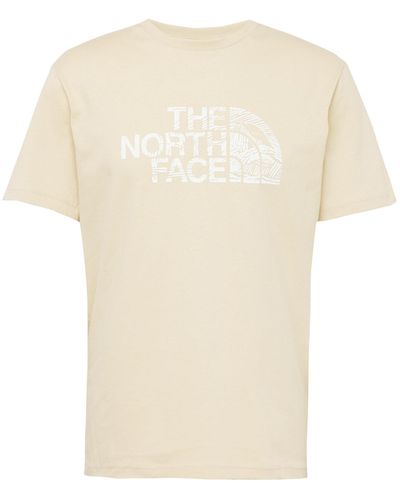 The North Face T-shirt 'woodcut dome' - Weiß