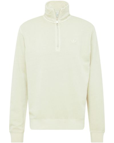 adidas Originals Sweatshirt 'trefoil essentials' - Weiß