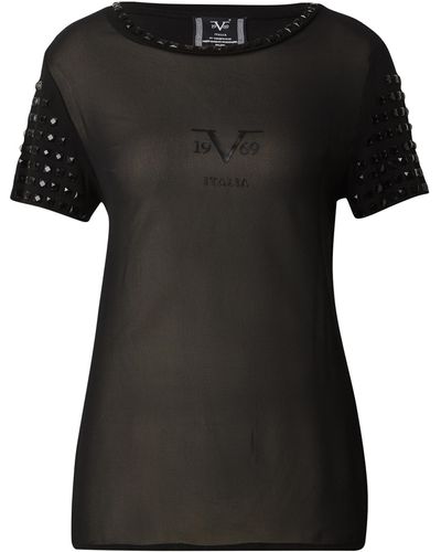 19V69 Italia by Versace T-shirt 'miriam' - Schwarz