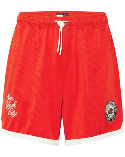 Tommy Hilfiger Shorts 'archive games' - Rot