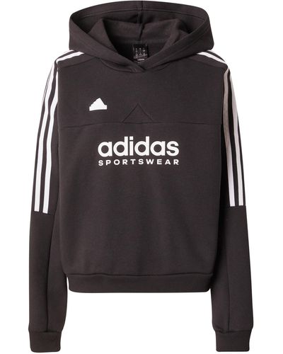 adidas Sportsweatshirt 'tiro' - Schwarz