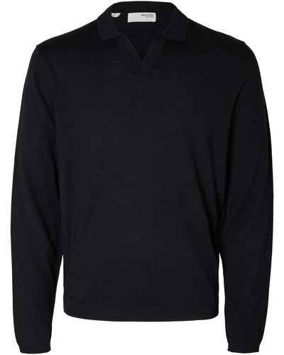 SELECTED Pullover 'own' - Blau