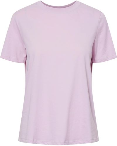 Pieces T-shirt 'pcria' - Pink