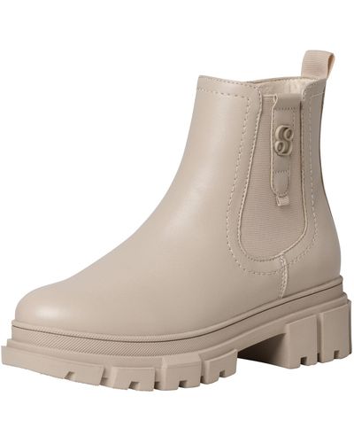 S.oliver Chelsea boots - Natur