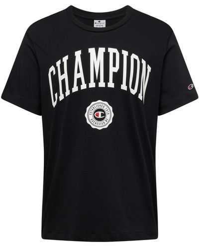 Champion T-shirt - Schwarz