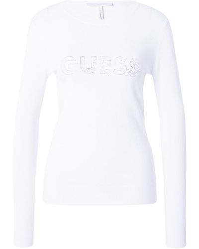 Guess Pullover 'macy' - Weiß