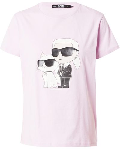 Karl Lagerfeld T-shirt 'ikonik 2.0' - Pink