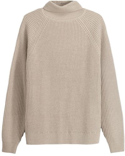 Bershka Pullover - Natur