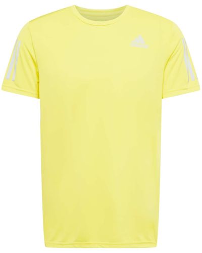 adidas Own The Run Tee T-Shirt - Gelb