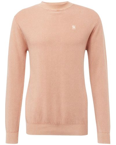 G-Star RAW Pullover 'moss' - Pink