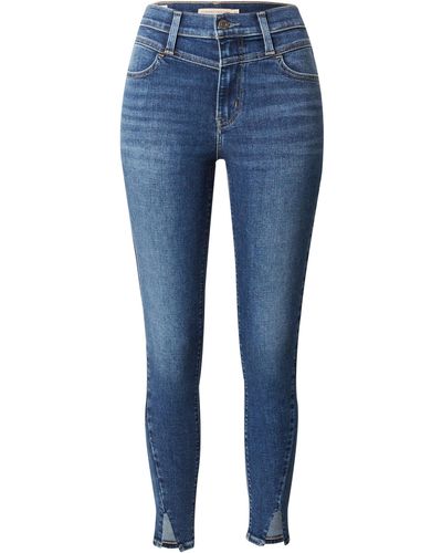 Levi's Jeans '720 super skinny yoked' - Blau