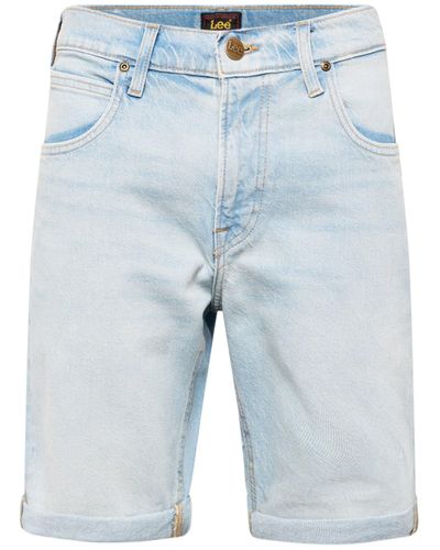 Lee Jeans Shorts - Blau