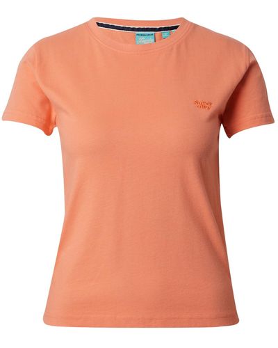 Superdry T-shirt 'essential' - Orange