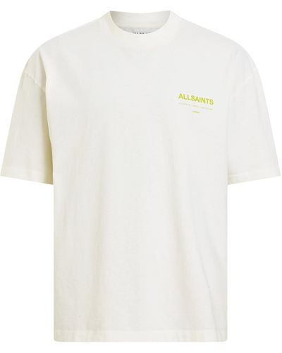 AllSaints T-shirt 'access' - Weiß