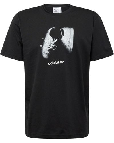 adidas Originals T-shirt 'street 5' - Schwarz