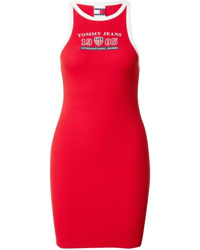 Tommy Hilfiger Kleid 'archive games' - Rot
