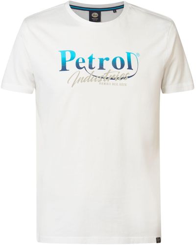 Petrol Industries T-shirt ''summerdrive' - Weiß